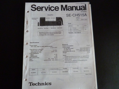 Amplificatore tecnico manuale