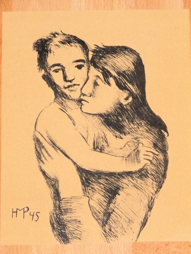 Max pechstein madre - madre, con