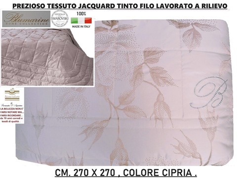 Blumarine copriletto prezioso - blumarine,