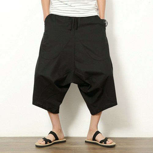 Pantaloni capri lino uomo - lino, a