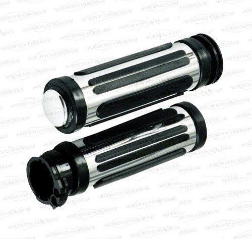 Manopole cromate inserti gomma