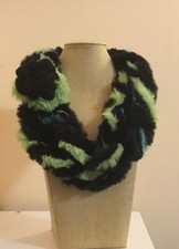 Sciarpa collana, scaldacollo, regalo di Natale, sciarpa misto lana