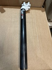 Reggisella Selcof Woven Carbon Arretrato Corsa Mtb Gravel carbonio 31.6x350 275g