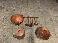 pentole mestoli In rame