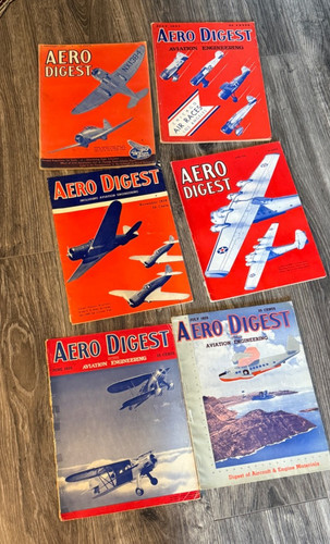 Aero digest 1930s magazines - digest,