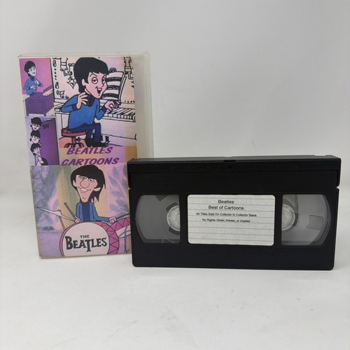 1965 beatles cartoon - cartoon, vhs