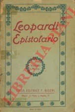 LEOPARDI Giacomo - Epistolario