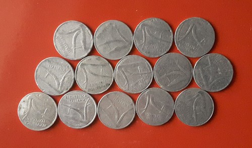 Lotto monete lire spiga - monete, 10