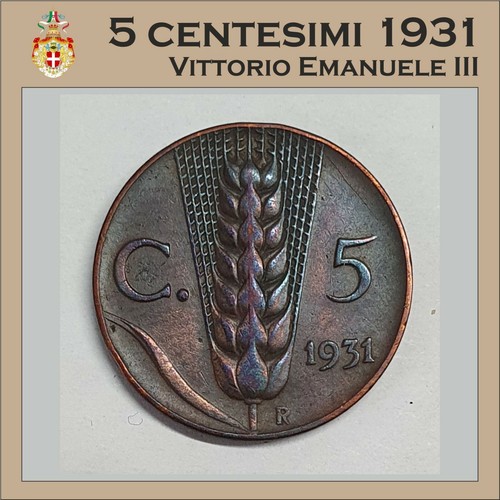 Centesimi spiga 1931 - centesimi,