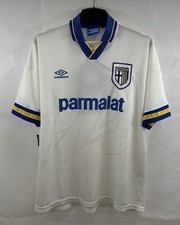Maglia calcio Parma Spilla 8 Home 1993/95 Adulti XL Umbro B918