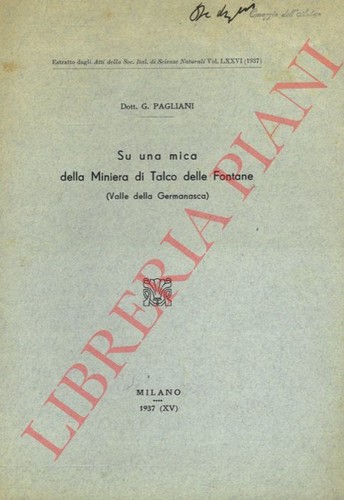 Pagliani su una mica - g.,