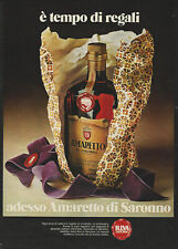 Anni '70 * Pubblicità Originale "Illva Amaretto di Saronno Originale, É Tempo di