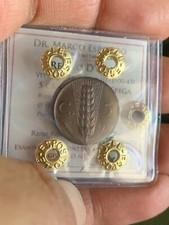 5 CENTESIMI SPIGA 1936 FDC ROSSO PERIZIATA