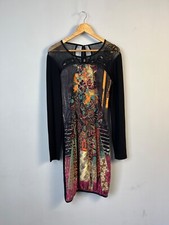 Abito donna nero asimmetrico