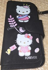 Black Suede Leather Hello