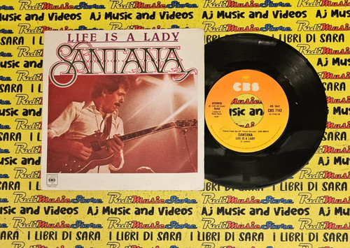 Carlos santana life is - 7"carlos,