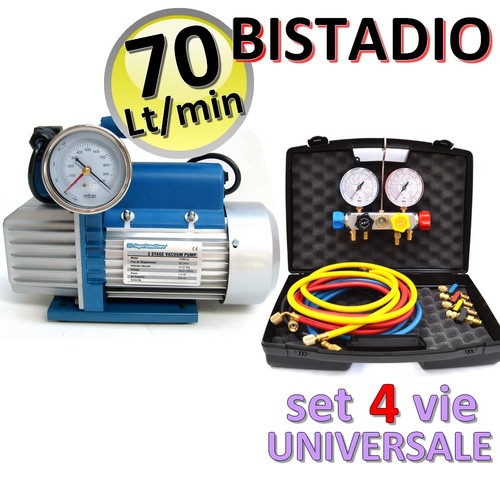 Pompa vuoto bistadio - lt, +
