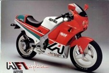 APRILIA ADESIVI ORIGINALI GENUINE DECAL AF1 125 PROJECT 108 REPLICA