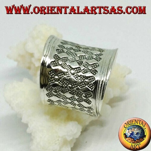 Anello fascia larga concava - a,