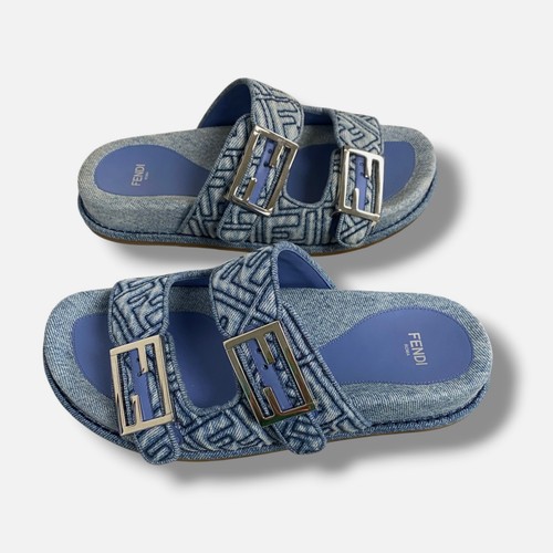 Sandali donna fendi blu - donna, ff