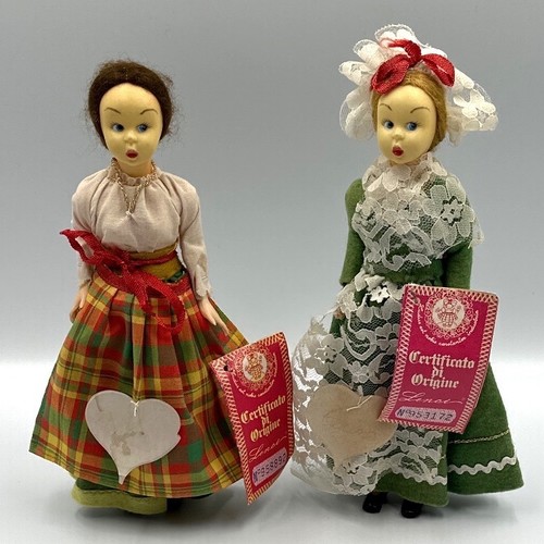 Bambole costume italiano lenci - bambole,