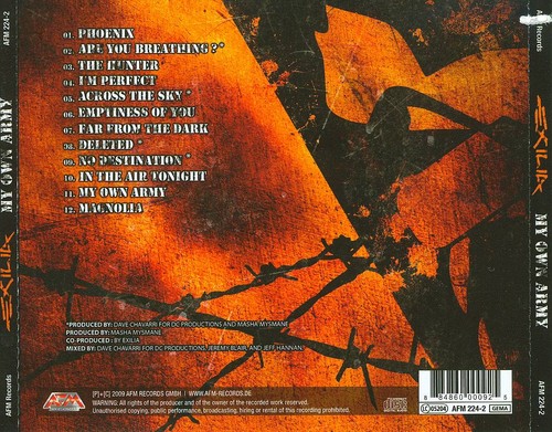 Exilia own army new cd - *,