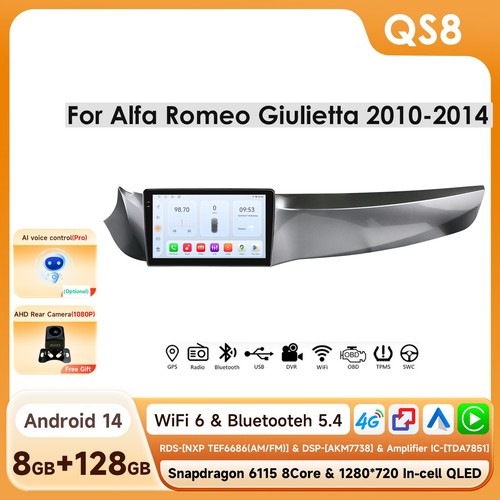 128gb android14 autoradio - 8+128gb,