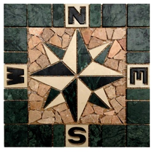 Rosone mosaico decorativo