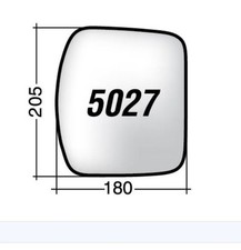 Per Nissan Trade 86-94 Vetro