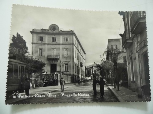 Cartolina viaggiata portici - cartolina,