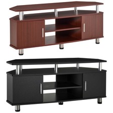 HOMCOM Mobile Porta TV Classico da Soggiorno con 2 Armadietti e 2 Ripiani