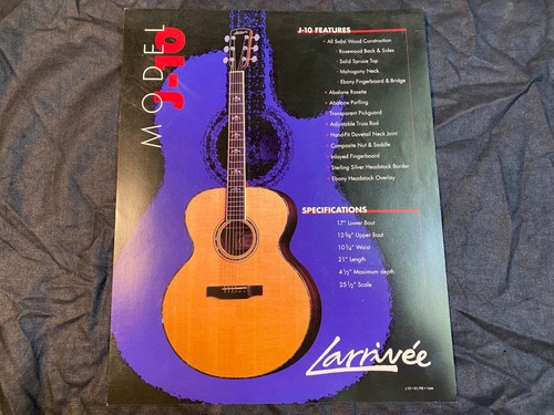 Larrivee scheda tecnica - larrivee,