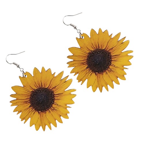 Paio girasoli orecchini - di,
