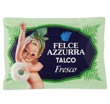 3x Paglieri Felce Azzurra Fresco polvere corpo talco 100g sacchetto ricarica