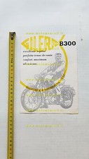 Gilera B 300 1955 depliant FRANCESE originale moto FRANCAIS