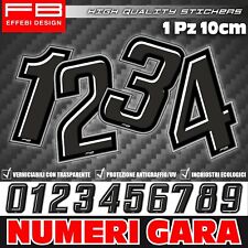 Adesivi Stickers NUMERO GARA