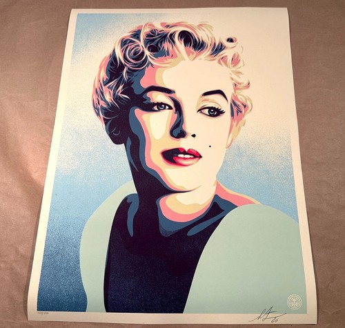 Serigrafia firmata obey giant - obey,