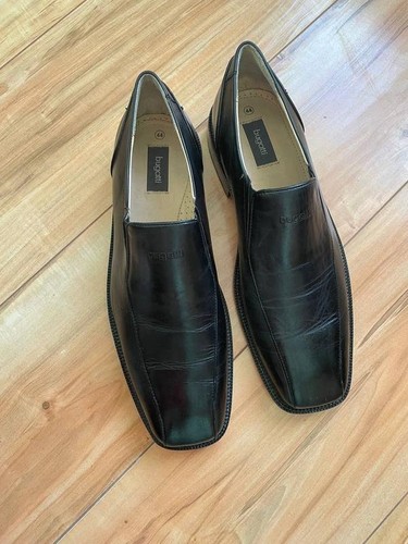 Tacchi uomo bugatti pelle - pelle, nera