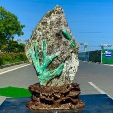 5,85 libbre naturale raro smeraldo gemma cristallo esemplare minerale/Cina