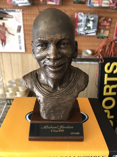 Busto bronzo michael - michael, jordan