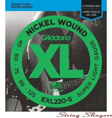 Addario exl220 corde - d'addario, per