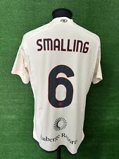 Maglia Roma SMALLING Worn Match Day SPQR Shirt Indossata Jersey England Rare
