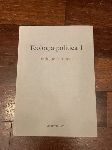 Teologia politica teologie - teologia, 1