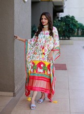 Abaya In Seta Gaji Pura