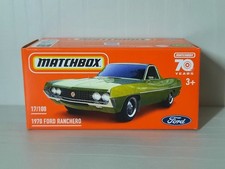Matchbox 2023 Mattel 1970 Ford Ranchero 17/100 Box Modellino 1/64