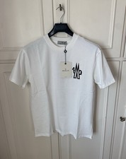 T-shirt Moncler uomo L bianca