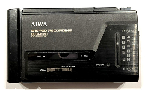 Aiwa j50 stereo radio - hs-j50,