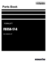Komatsu FD35A-17-A Forklift