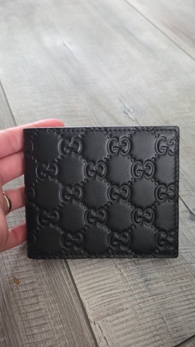 Gucci portafoglio bifold - gucci, gg