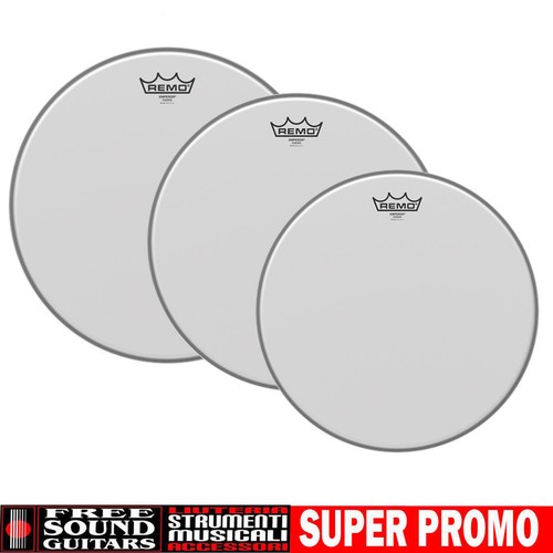 Remo emperor set - 12", 14"